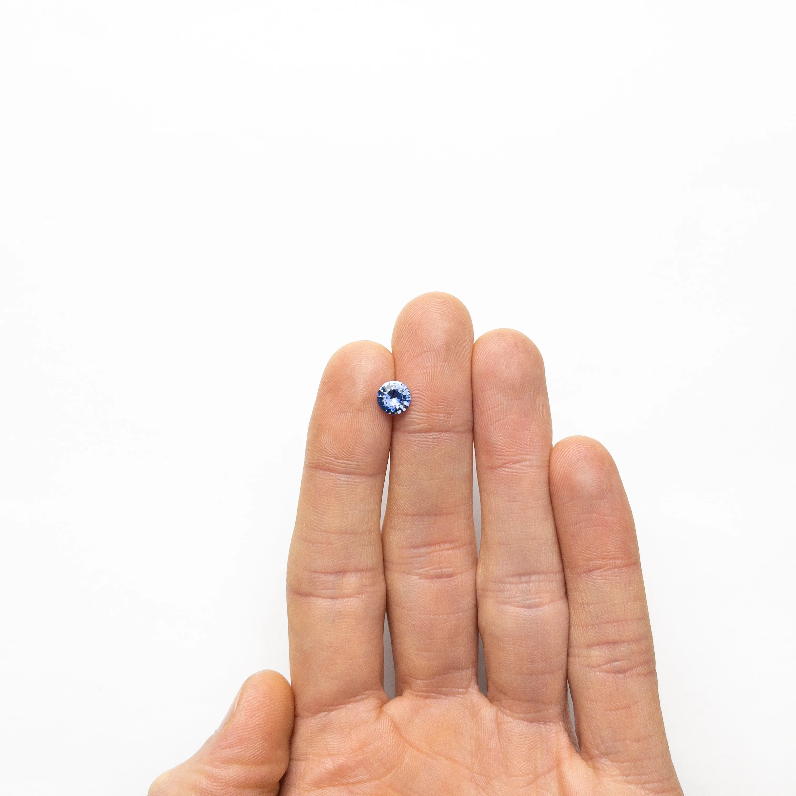 1.10ct 6.59x6.59x3.69mm Round Brilliant Sapphire 22159-01