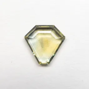 1.17ct 7.50x7.94x2.03mm Shield Portrait Cut Sapphire 23474-47