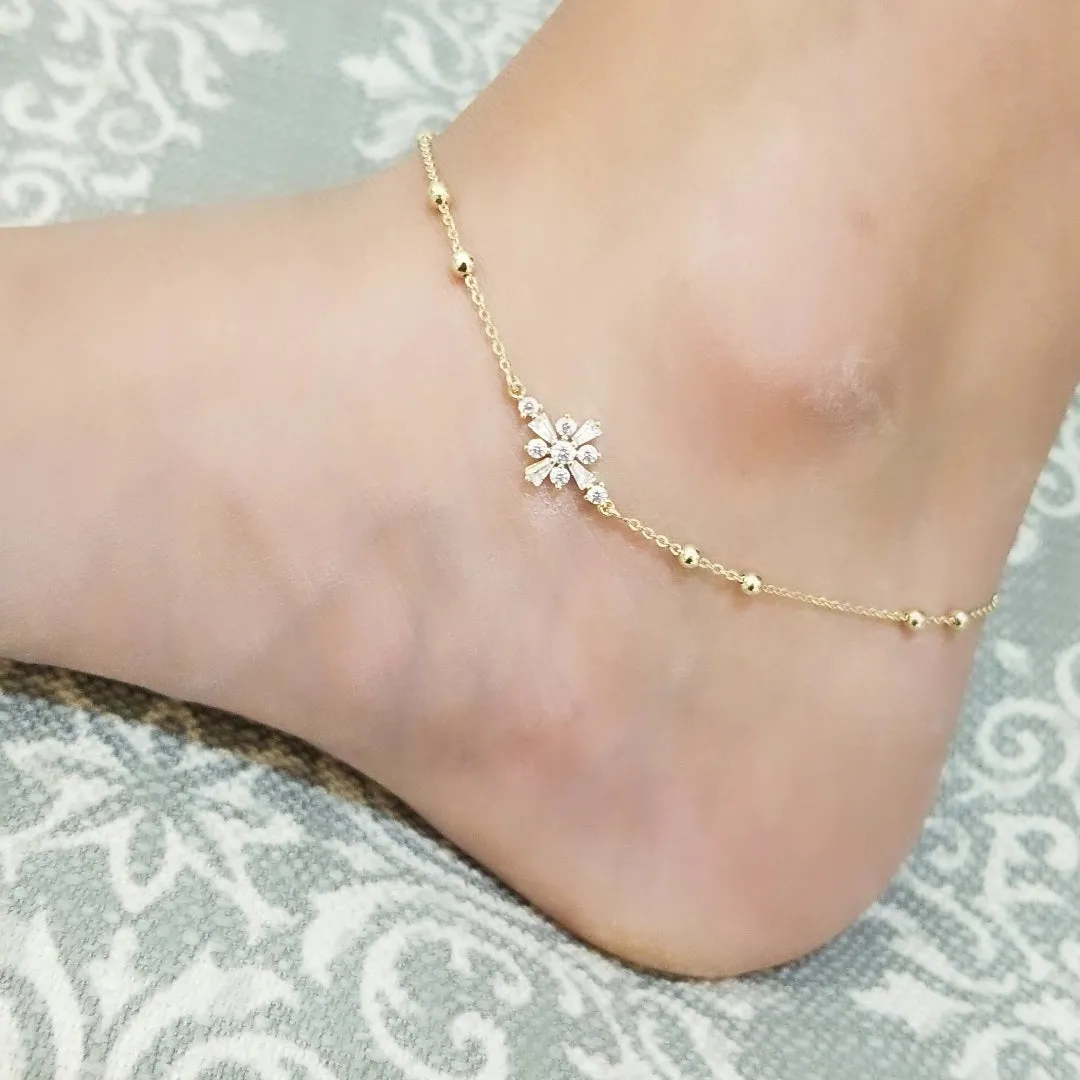 14k Gold Filled Anklet