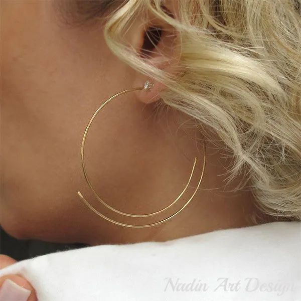 14K Gold Filled Everyday Earrings