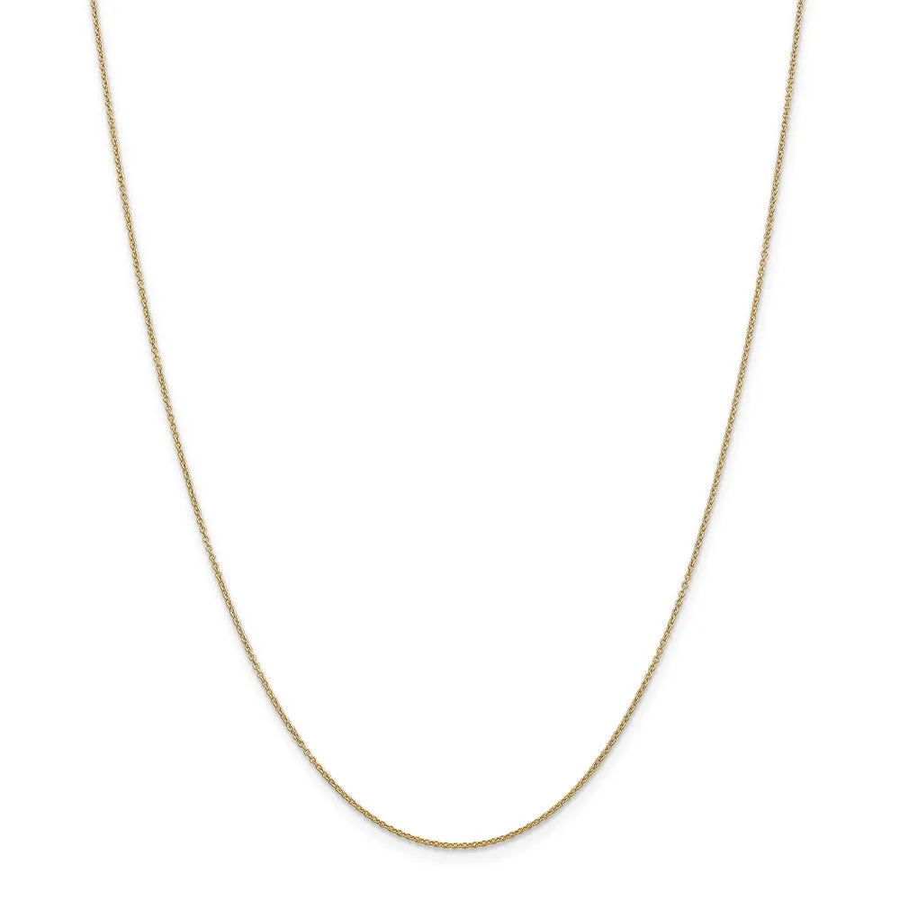 14k Yellow Gold Always In My Heart Ash Holder Necklace