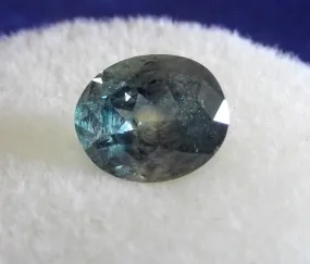 2.09ct HEATED BLUE BI-COLOR MONTANA SAPPHIRE