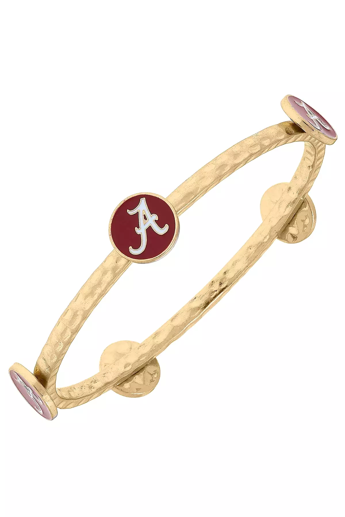 Alabama Crimson Tide Enamel Bangle in Crimson