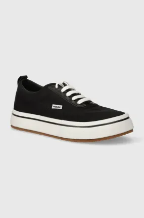 AMBUSH plimsolls Vulcanized Lace Up Canvas men's black color BMIA012S24FAB