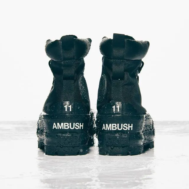 Ambush x Converse Chuck Taylor All-Star Duck Boot (Triple Bl