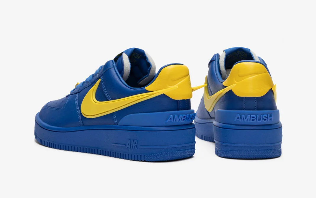 AMBUSH x Nike Air Force 1 Low Phantom Game Royal Varsity Maize DV3464-400