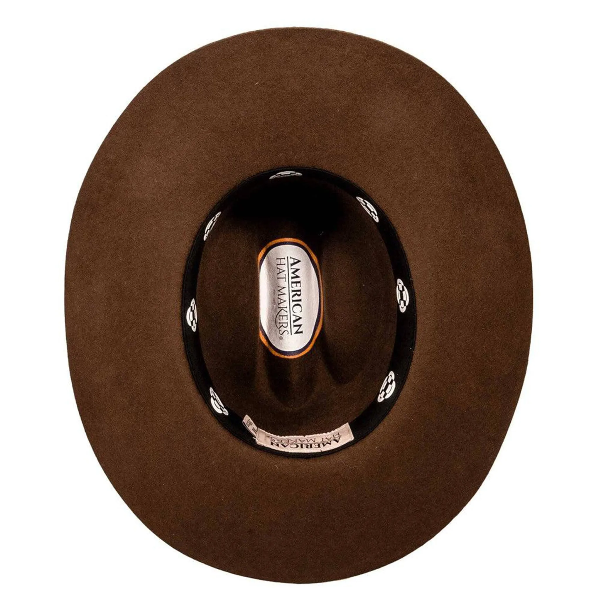 American Hat Co. Women's Brown Cattleman Felt Hat