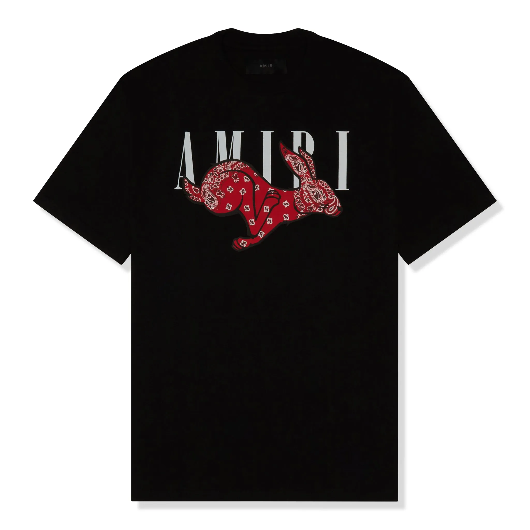 Amiri CNY Rabbit Logo T Shirt Black