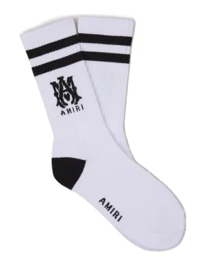 Amiri Logo Intarsia Crew Socks