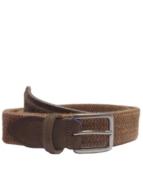 Anderson's - Elastic Wool Belt - Brown