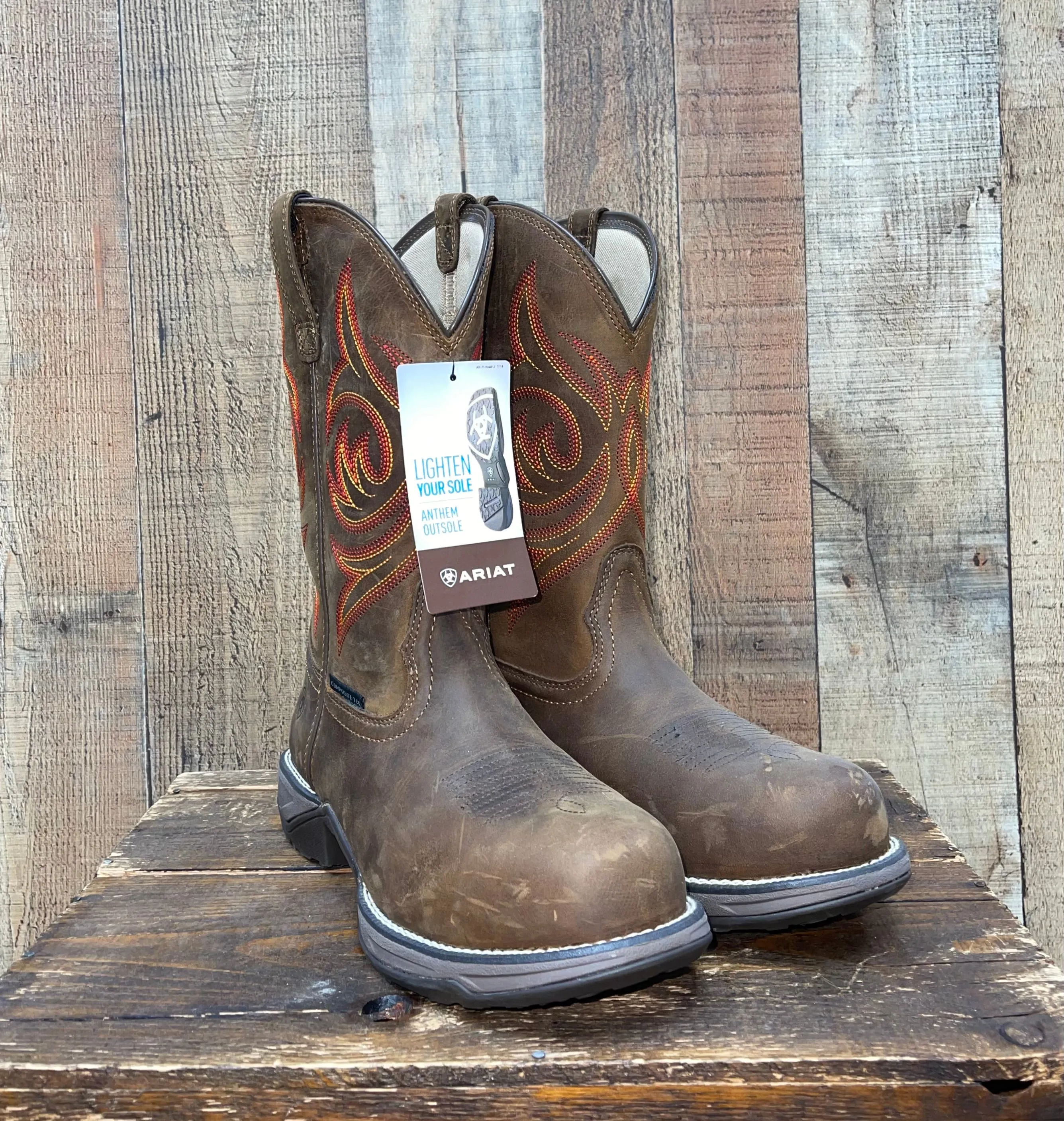 Ariat Anthem Composite Toe Work Boot - Brown