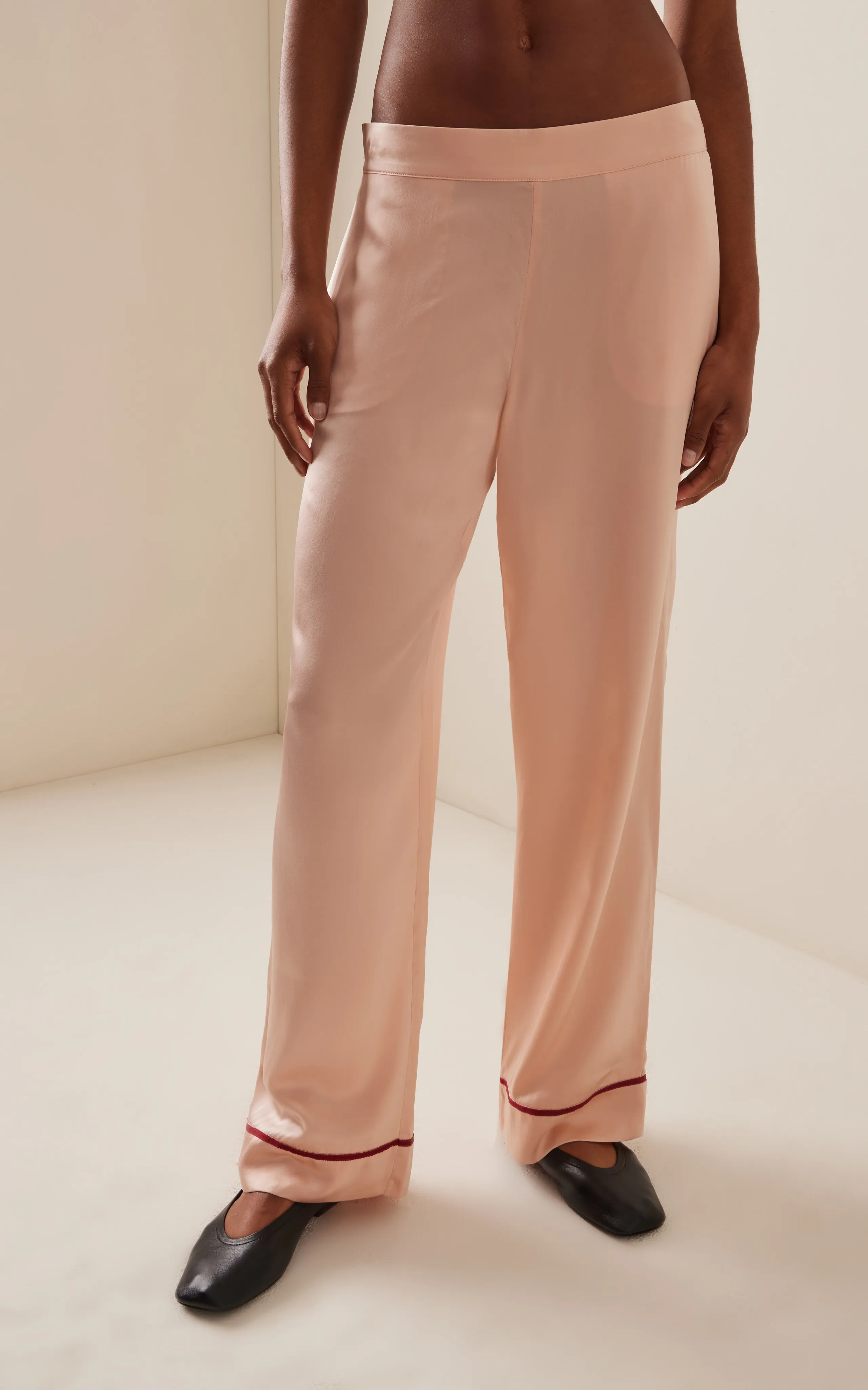 Asceno The London Silk Pants