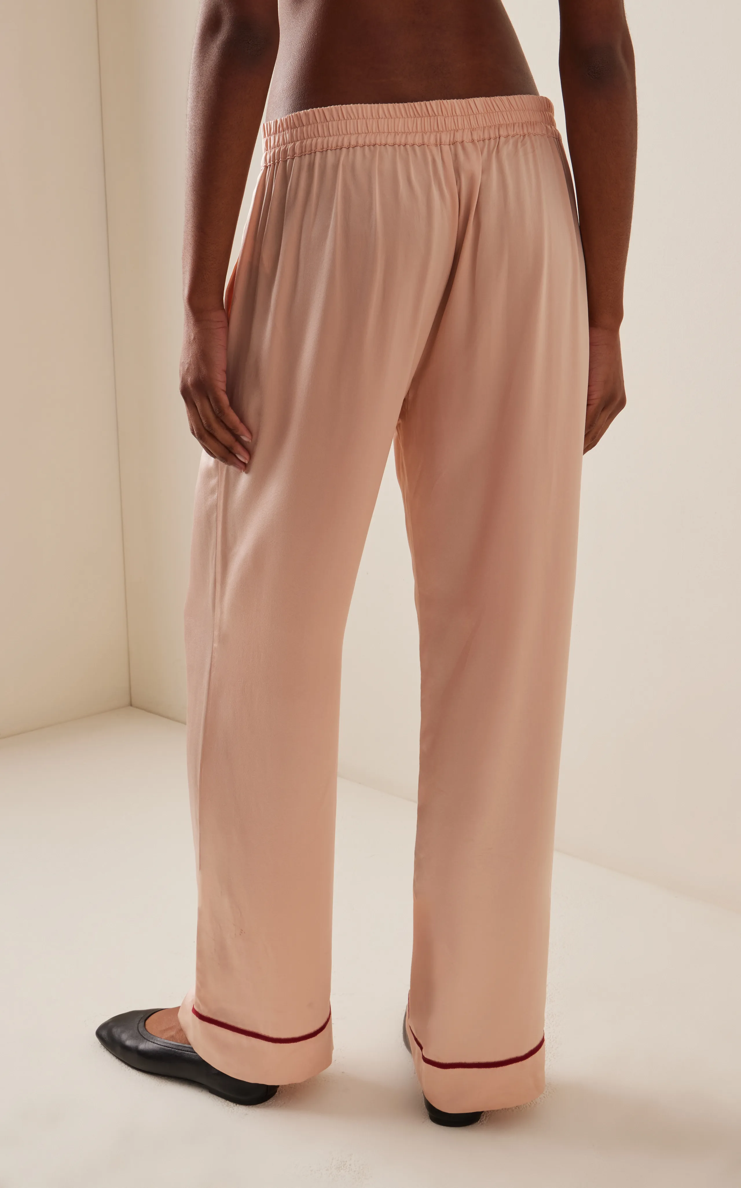 Asceno The London Silk Pants