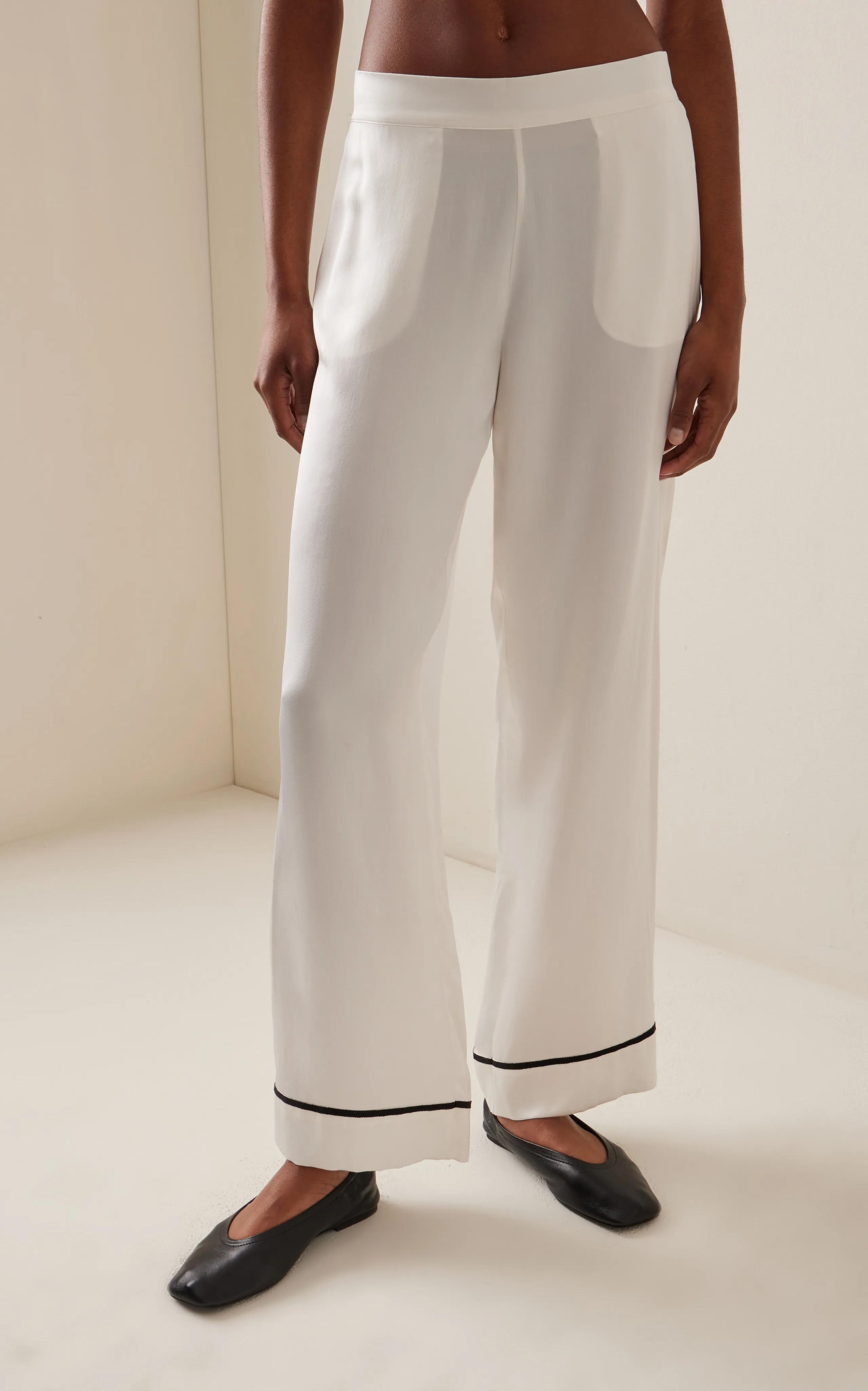 Asceno The London Silk Pants