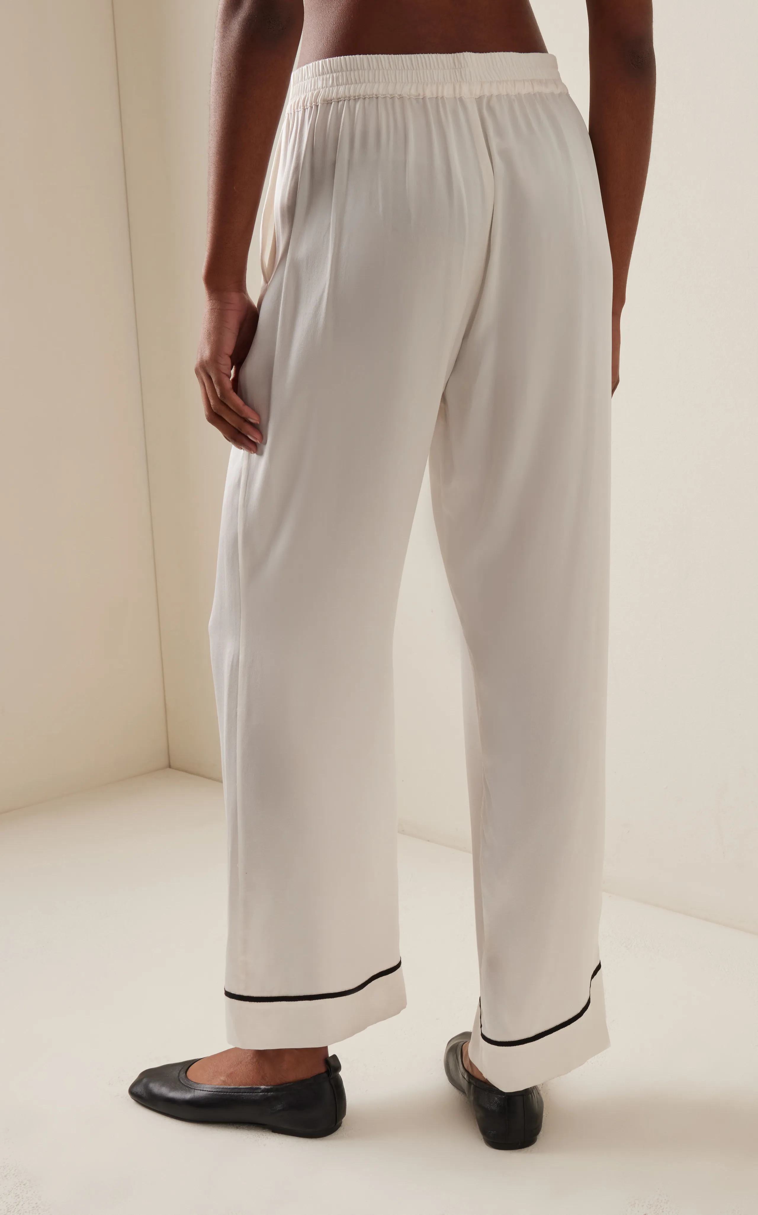 Asceno The London Silk Pants