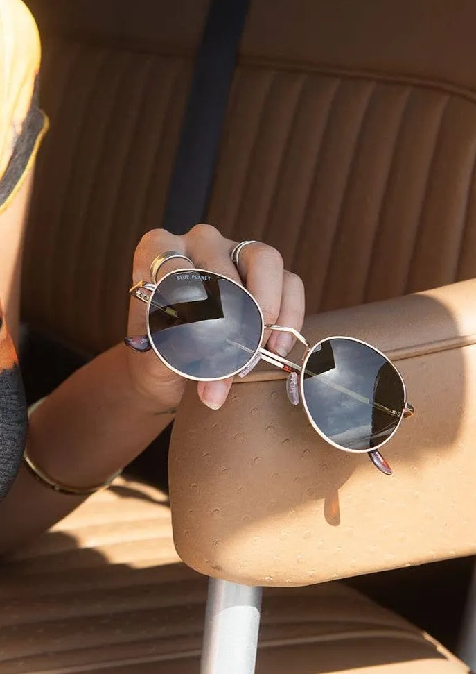 Ash Metal Frame Sunglasses