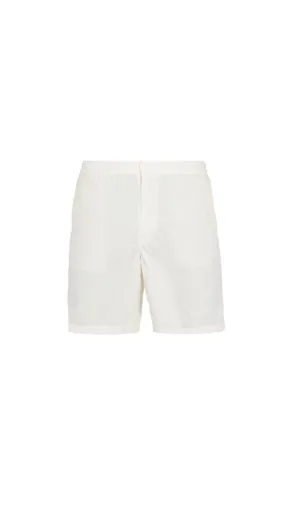 B03F6 Piece Swim Trunks Comfort Fit - Natural White