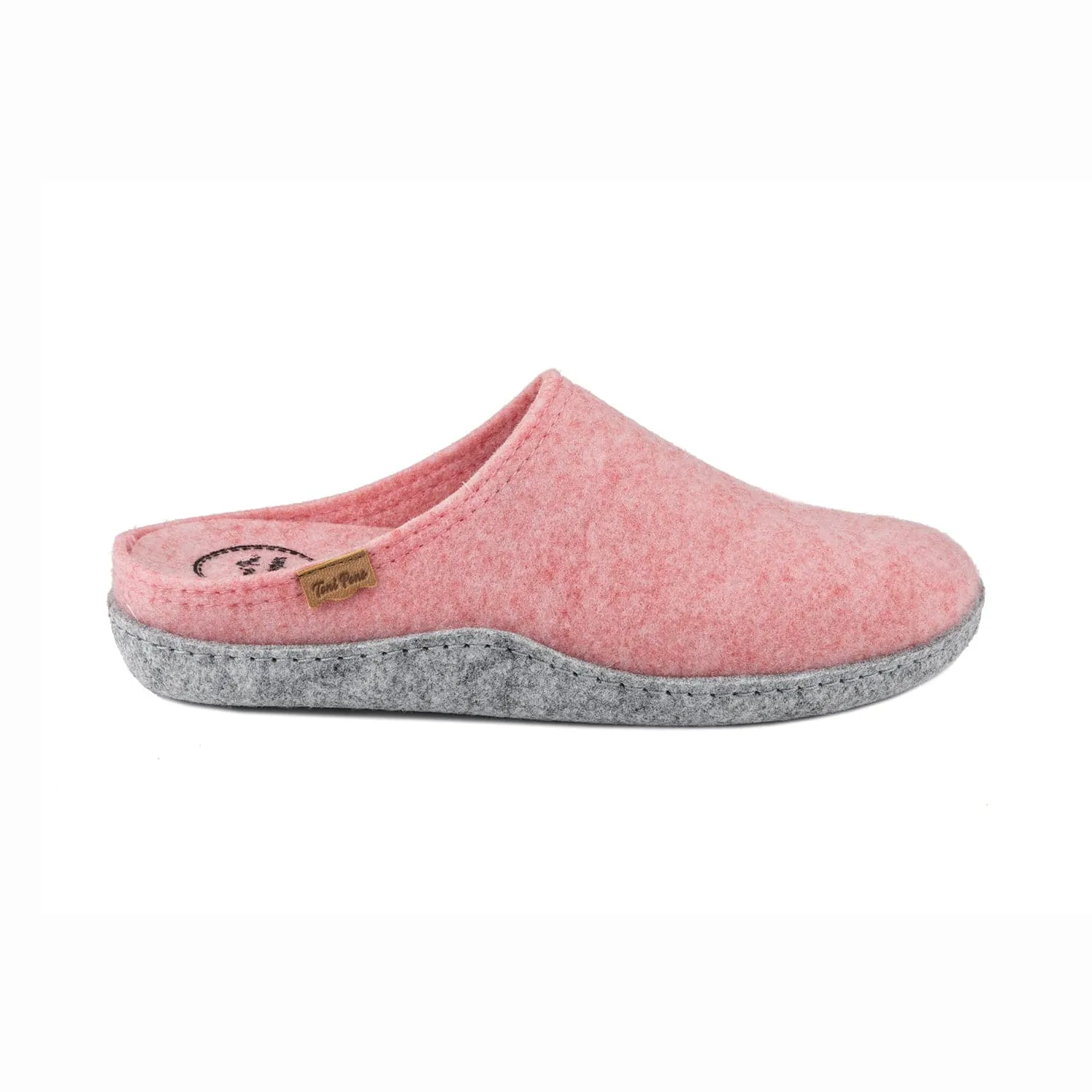 Basic Recycled Felt Slippers for Women - Medi-FR