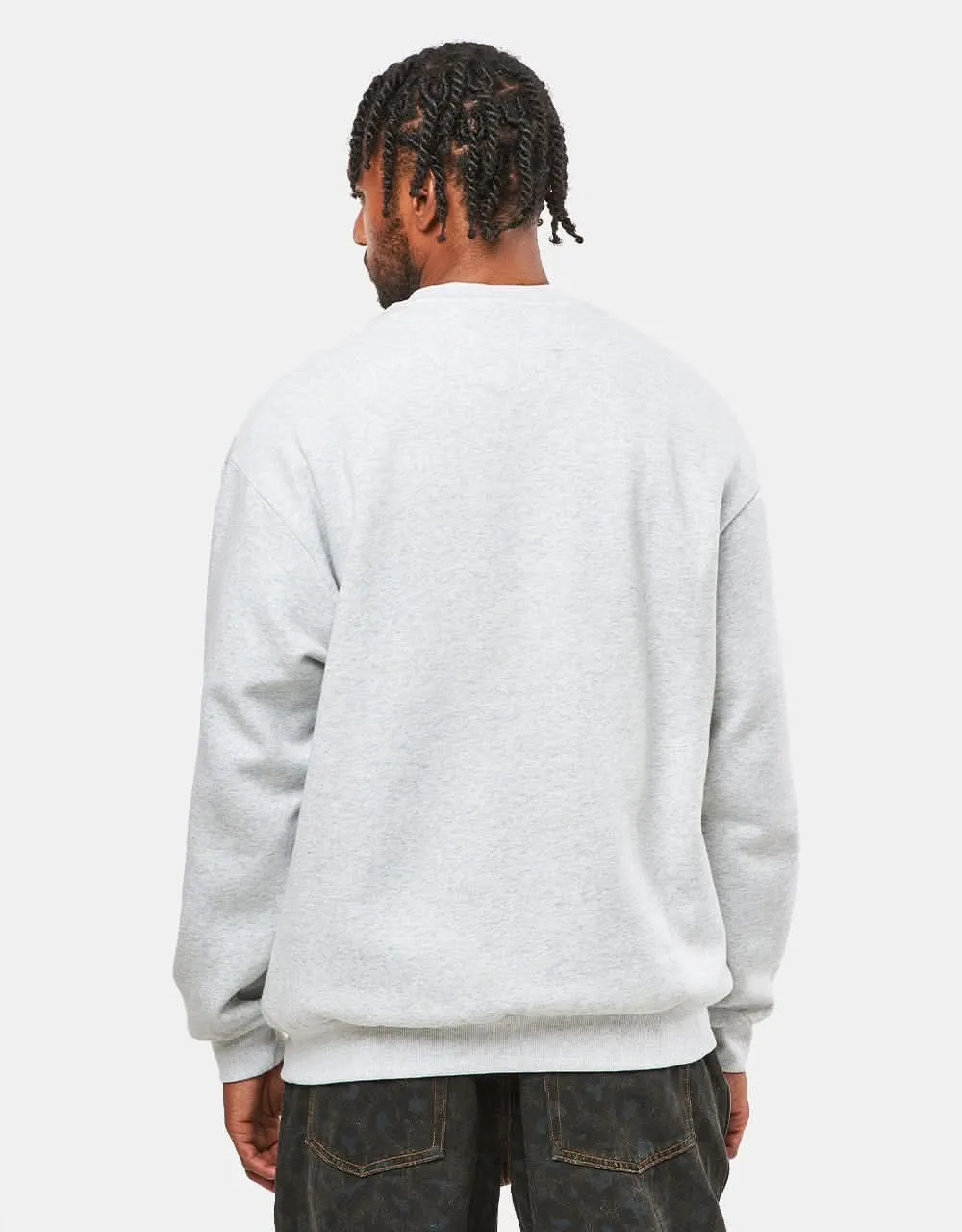 Butter Goods Upside Down Crewneck - Ash