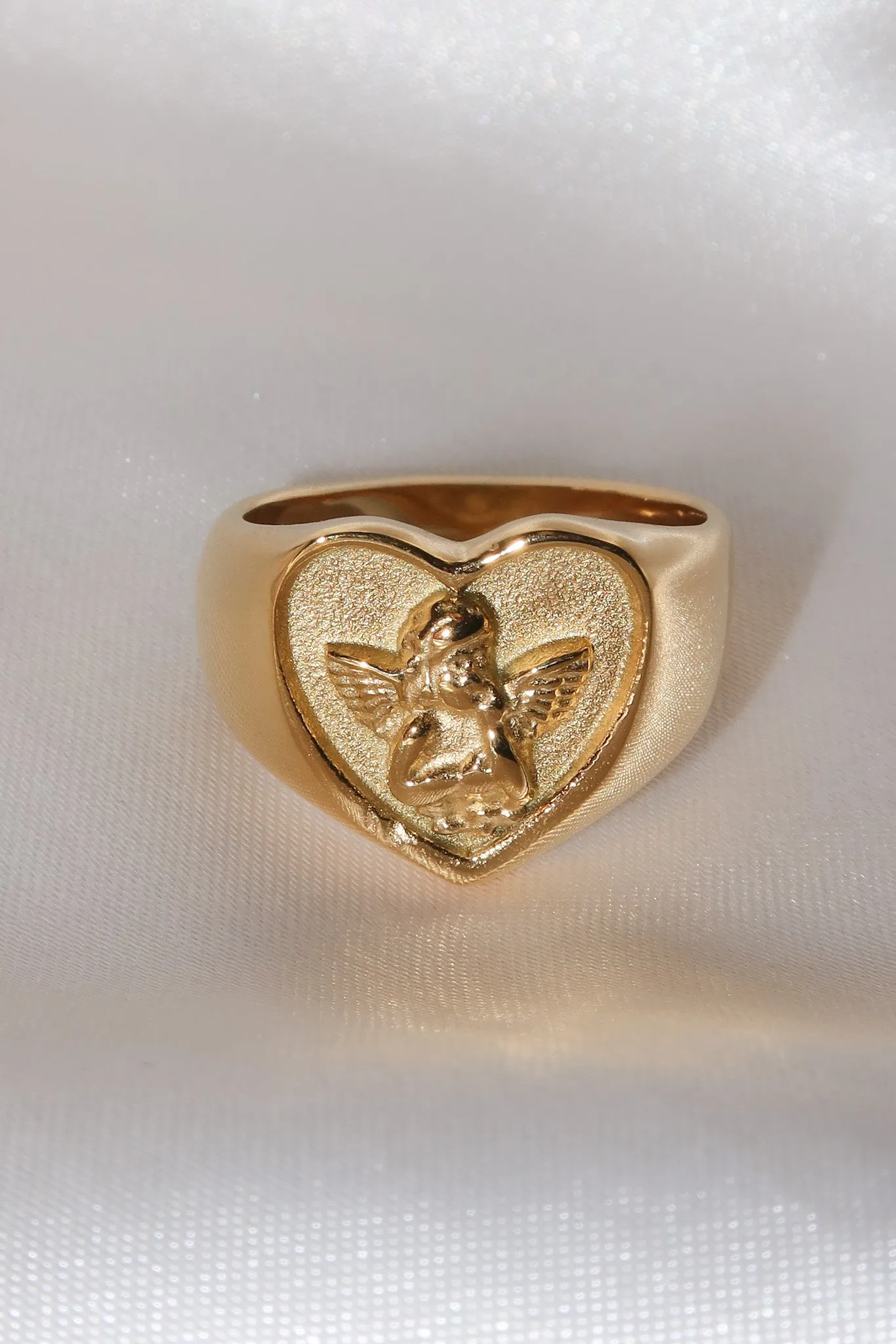 Cherub Signet Ring