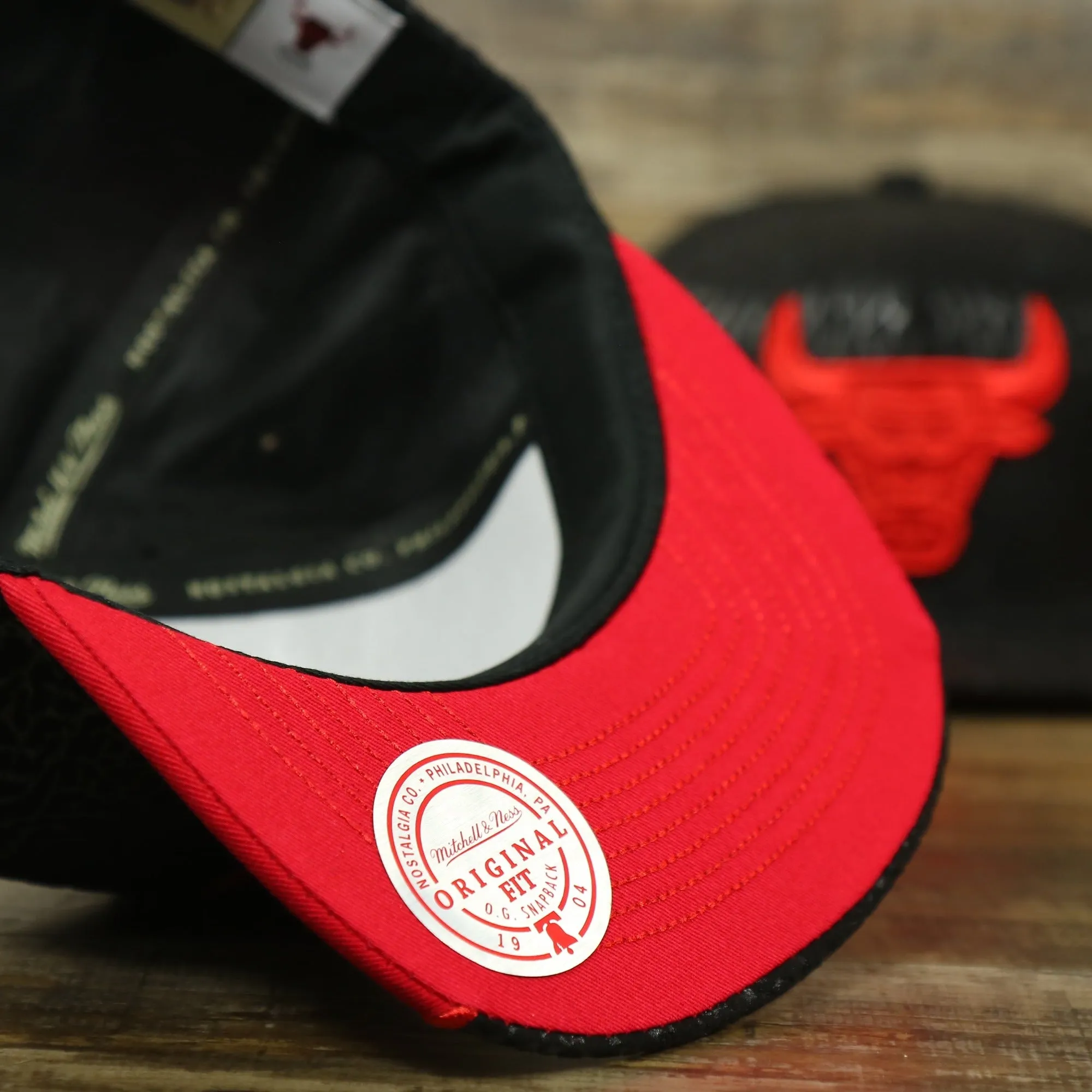 Chicago Bulls “NBA Day 5” Satin Bred 5s Matching Snapback Hat | Snapback to match Satin Bred 5s