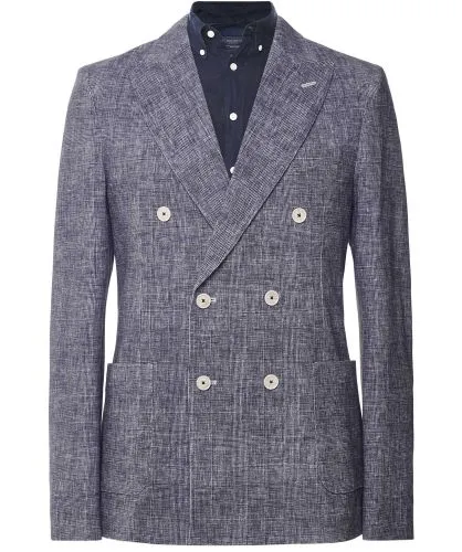 Circolo 1901 Double Breasted Check Jacket | Jules B