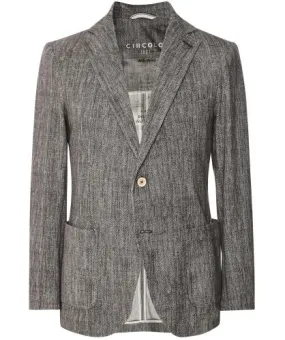 Circolo 1901 Slim Fit Herringbone Jacket | Jules B