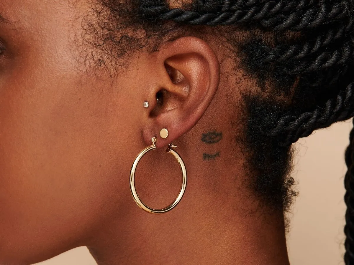 Classic Gold Filled Hoops