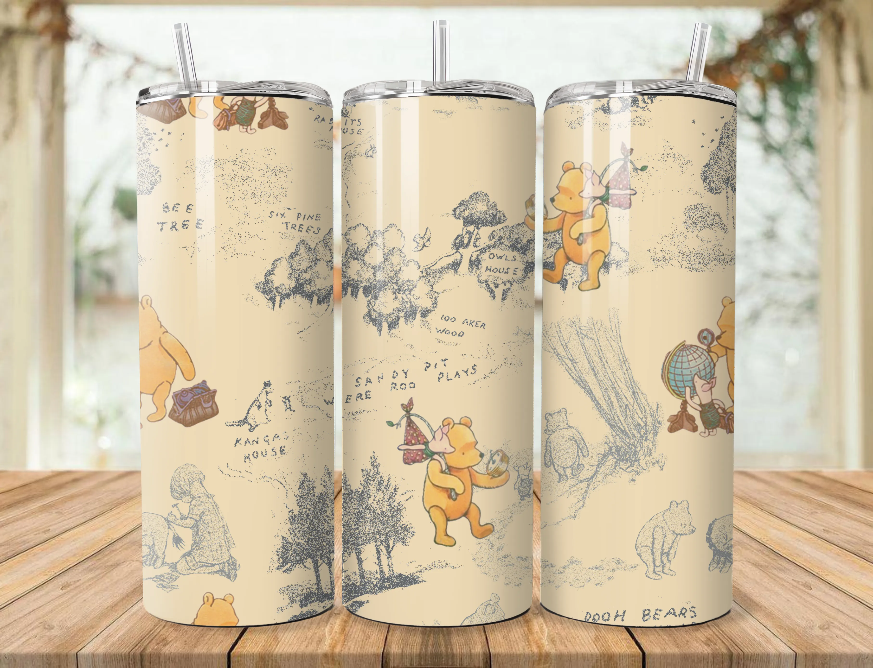 Classic Pooh Tumblers