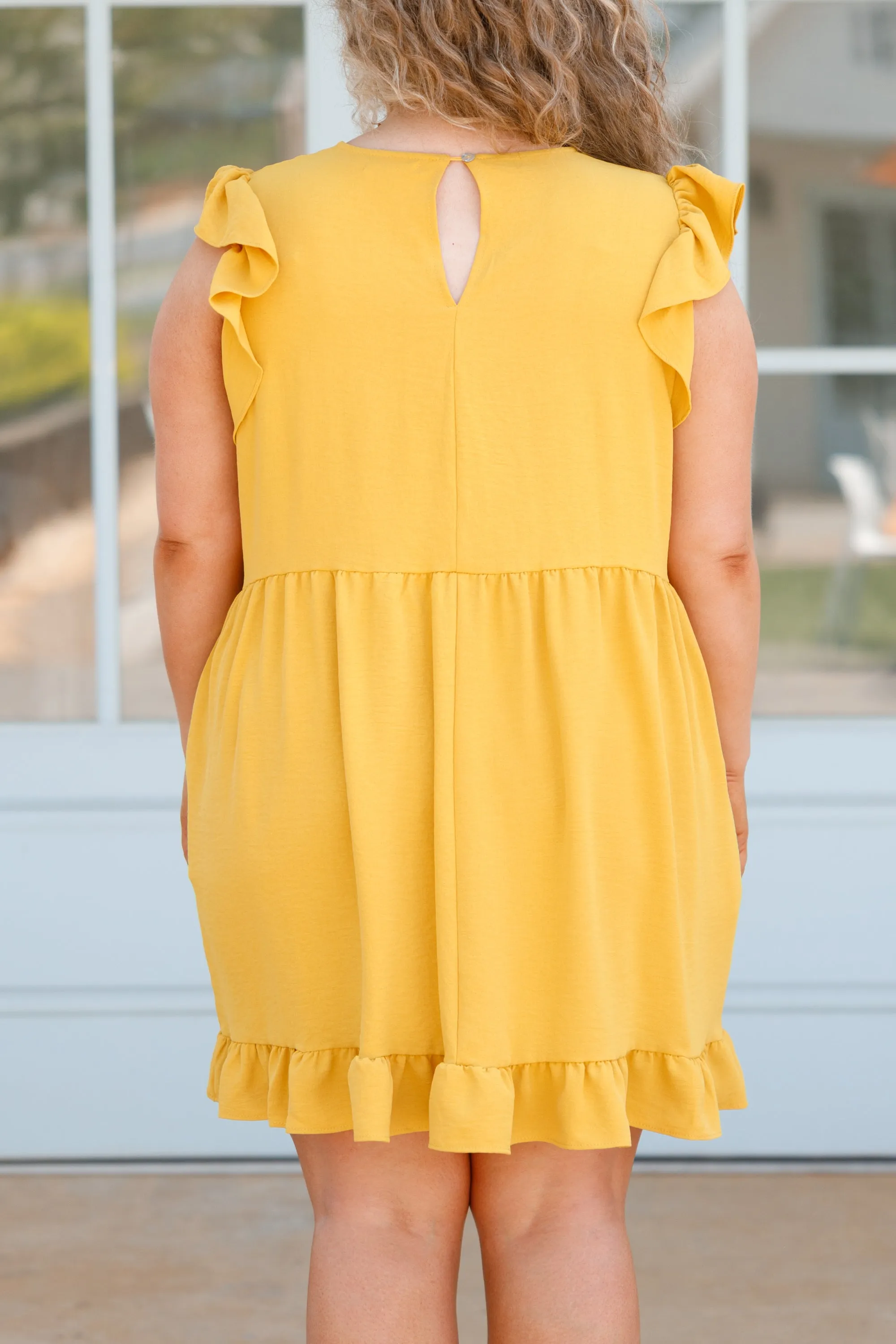 Cozy Cabana Dress, Honey