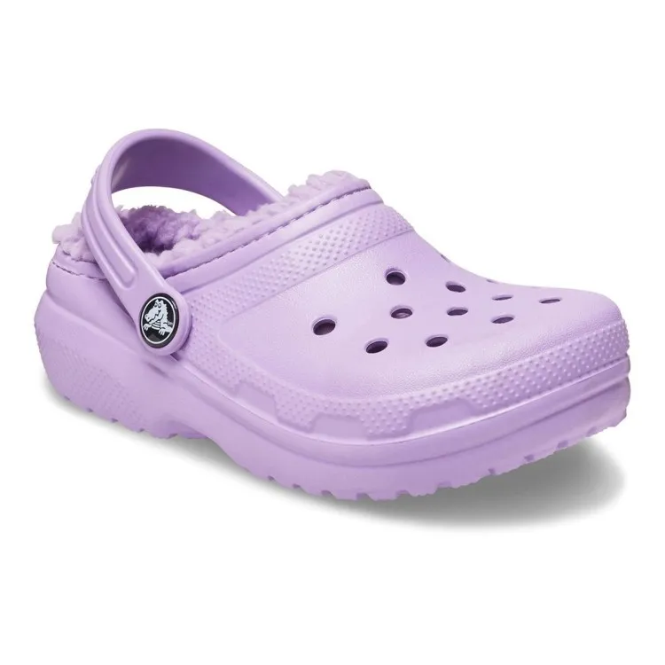 Crocs Classic Lined Clog Toddler  Bambina Orchidea