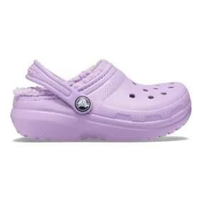 Crocs Classic Lined Clog Toddler  Bambina Orchidea