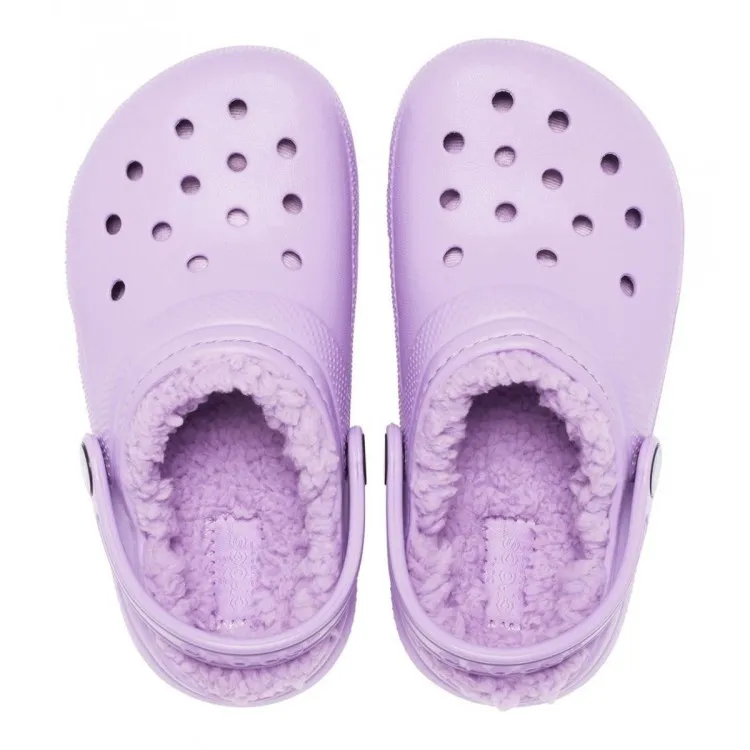 Crocs Classic Lined Clog Toddler  Bambina Orchidea