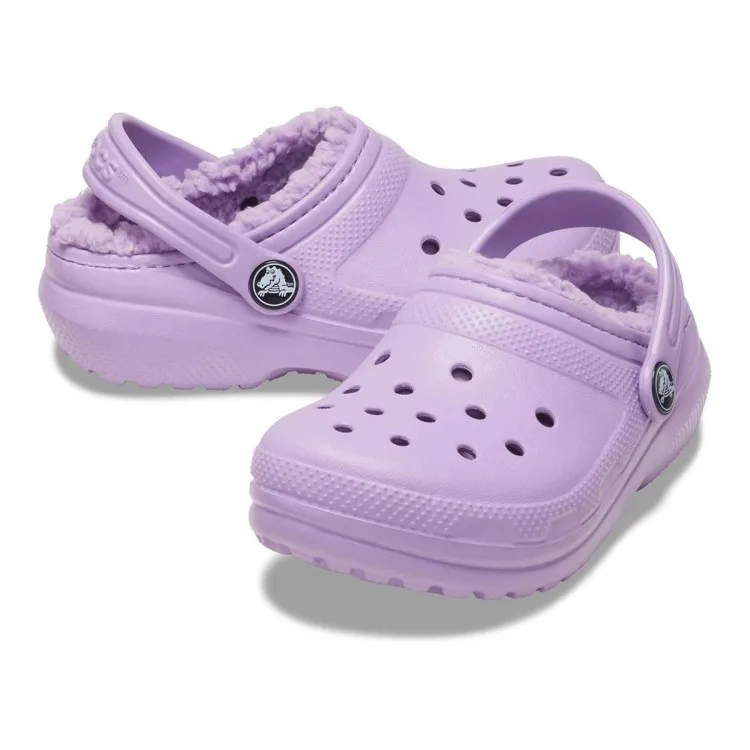 Crocs Classic Lined Clog Toddler  Bambina Orchidea