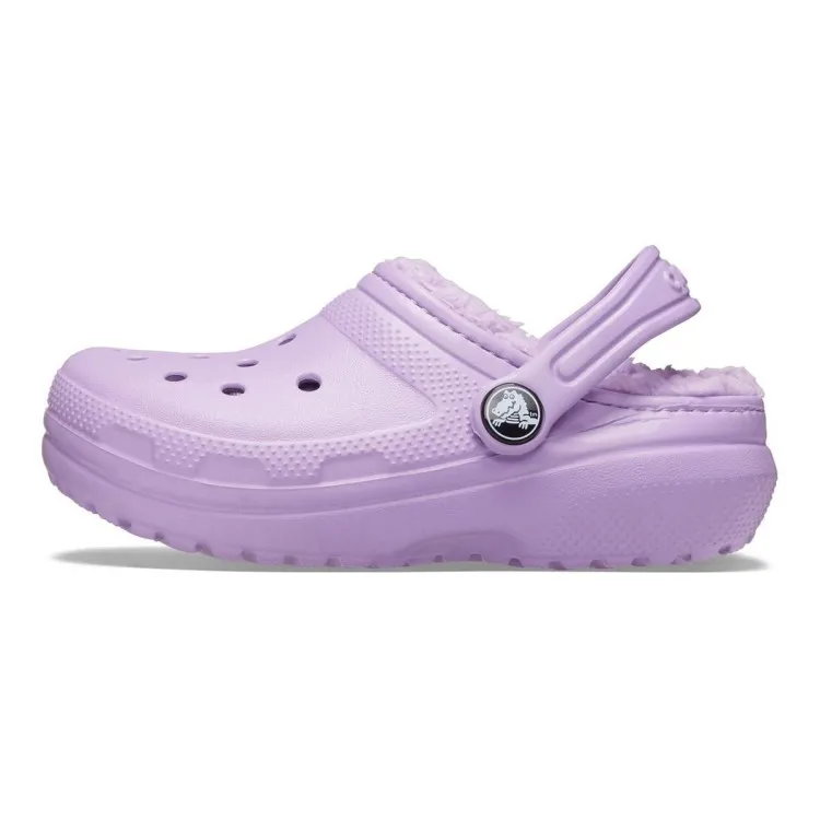 Crocs Classic Lined Clog Toddler  Bambina Orchidea