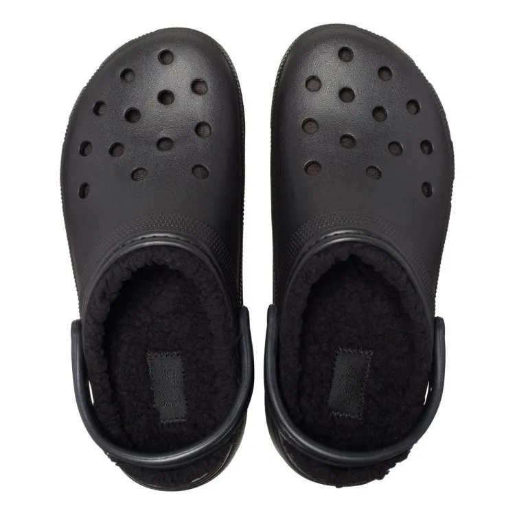 Crocs Classic Platform Lined Clog W Black