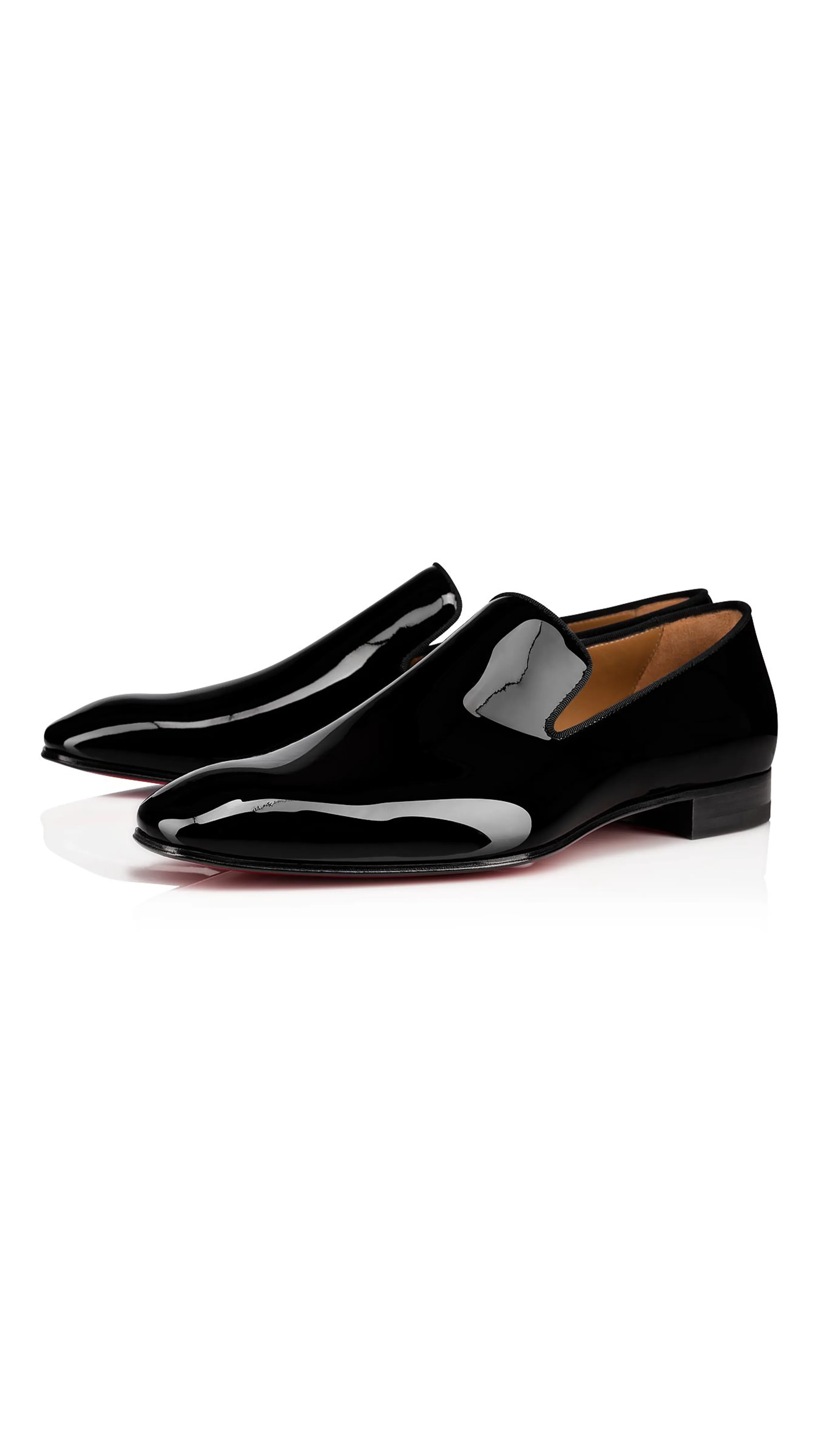 Dandelion Patent Leather Loafers - Black