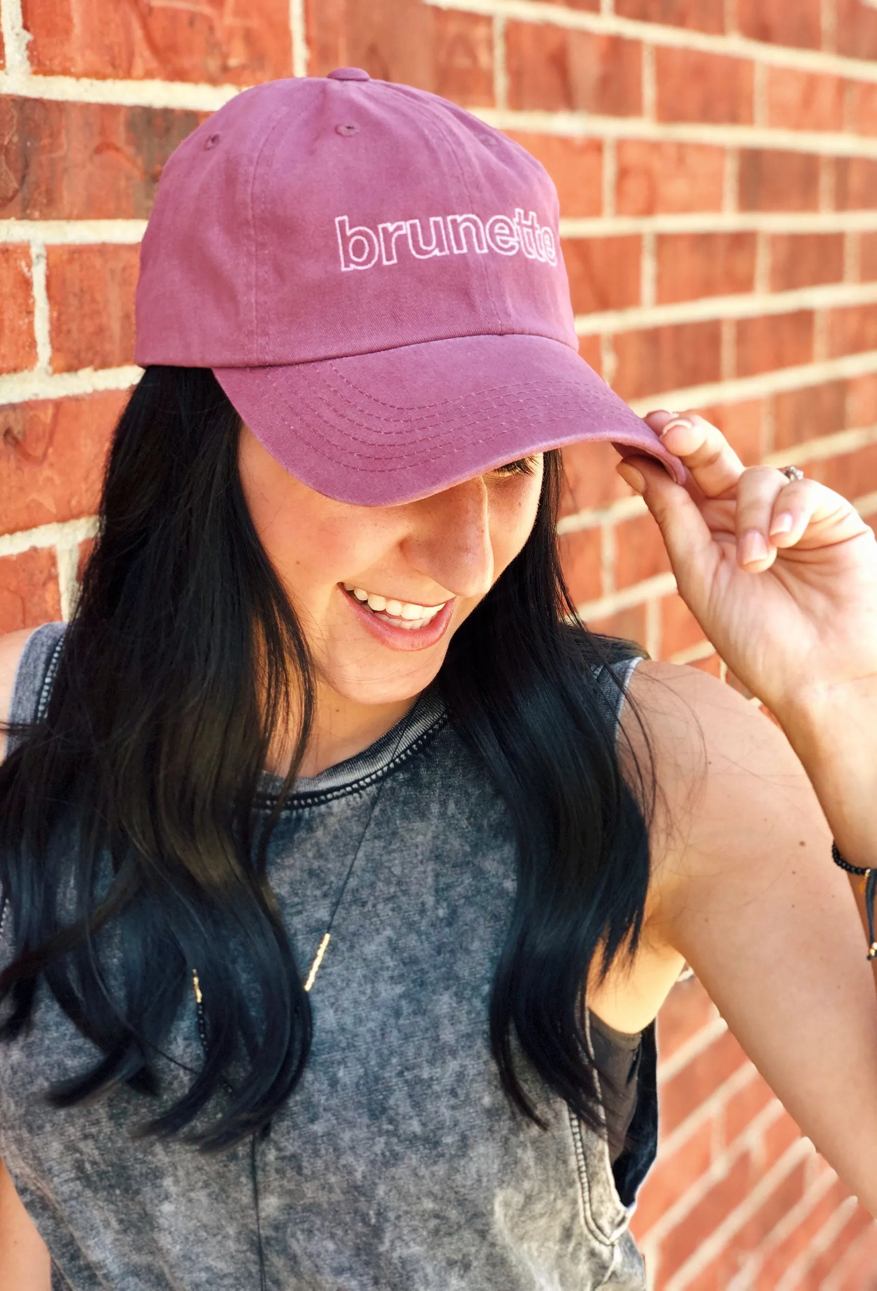 Friday + Saturday: Brunette Hat