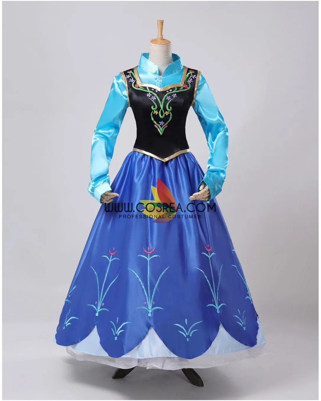 Frozen Anna Winter Outfit Cosplay Costume