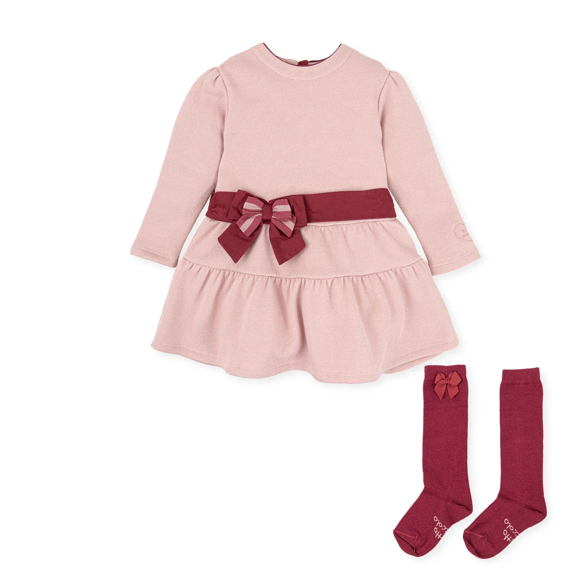 Girl Ikebana Dress & Socks-Petal