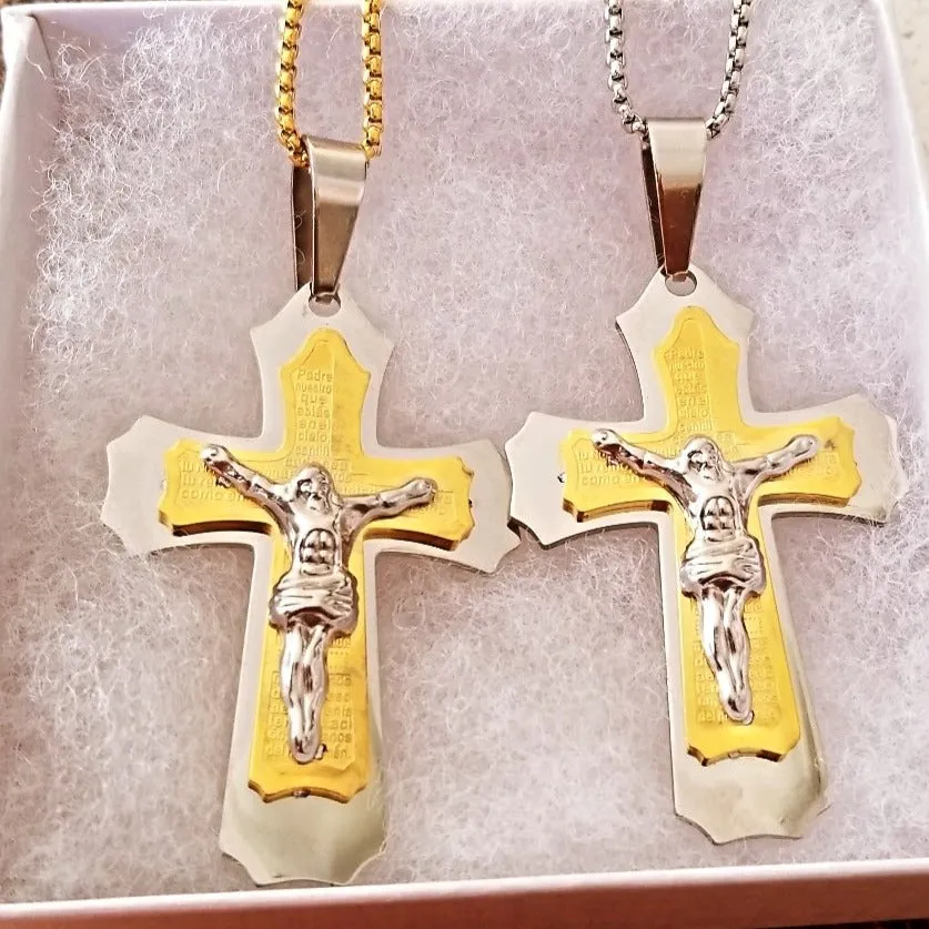 Gold Filled Cross Necklace