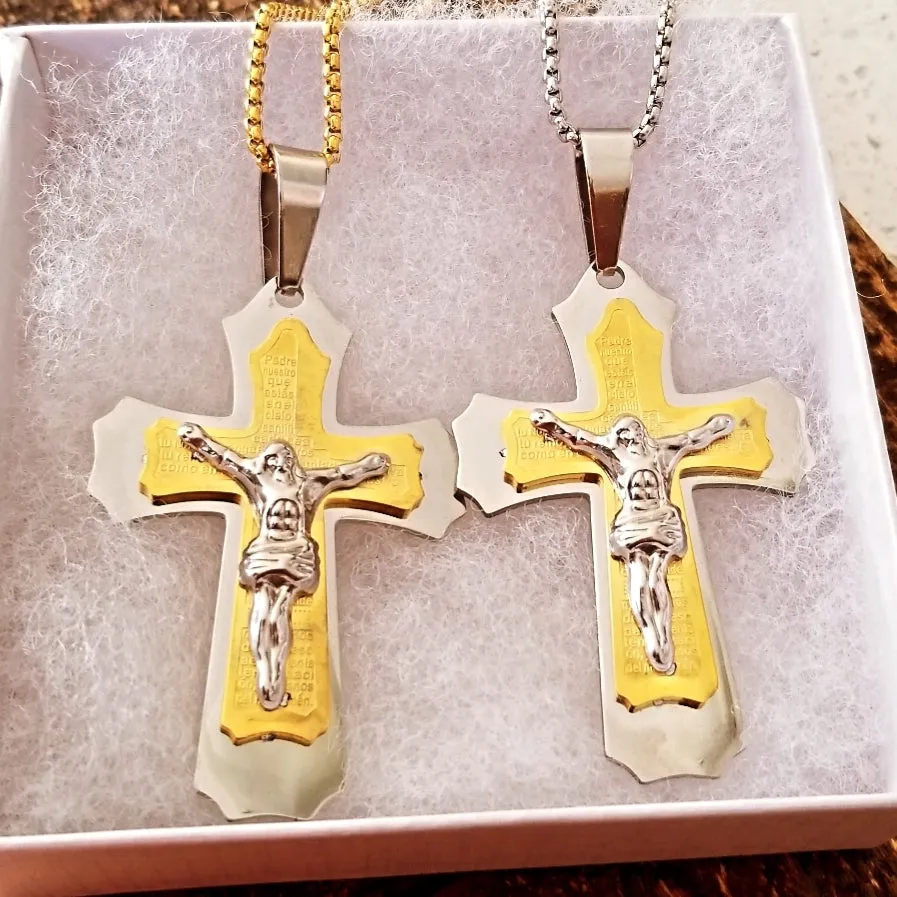 Gold Filled Cross Necklace