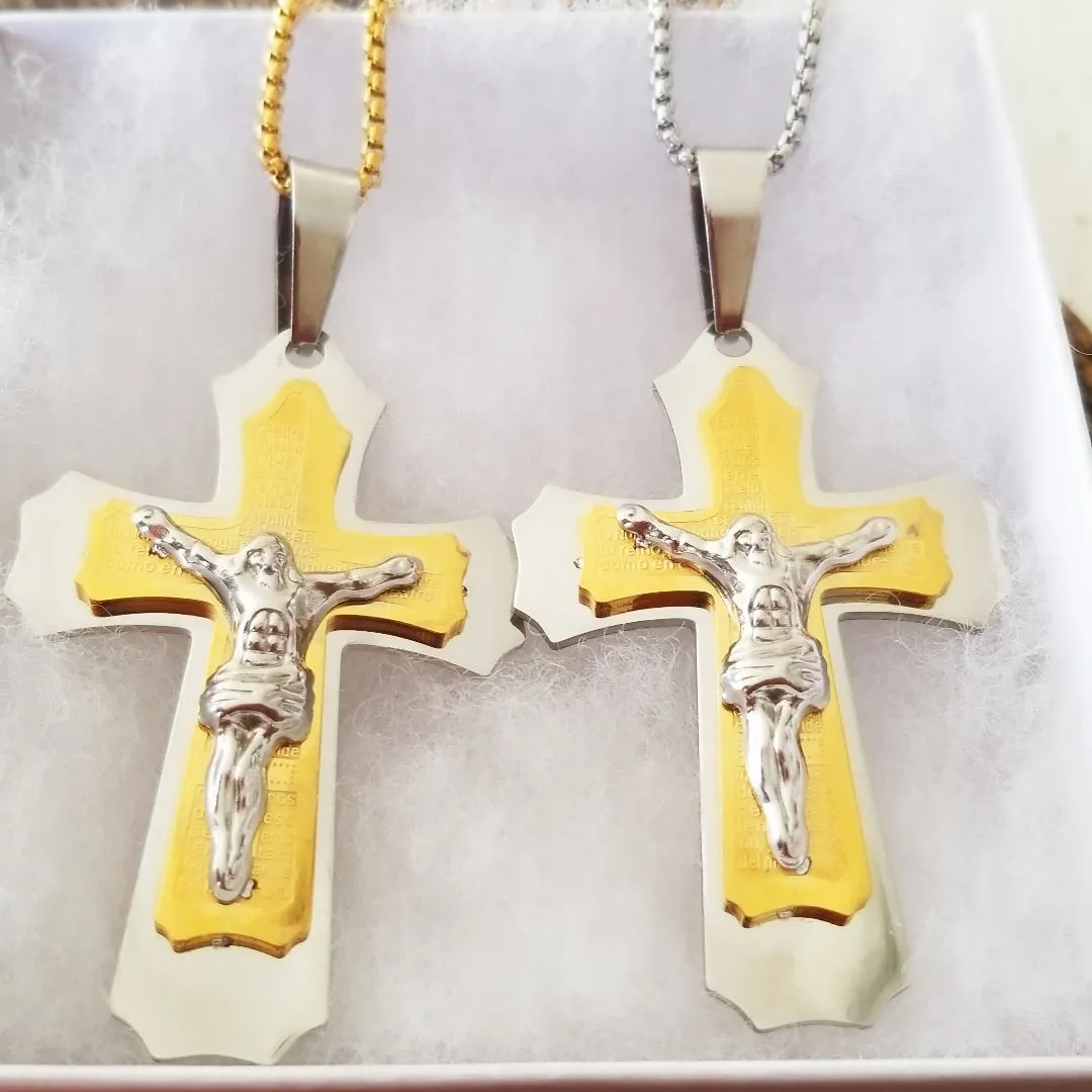 Gold Filled Cross Necklace