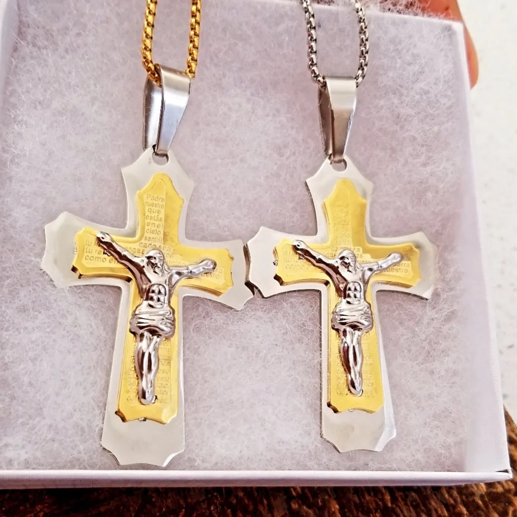 Gold Filled Cross Necklace