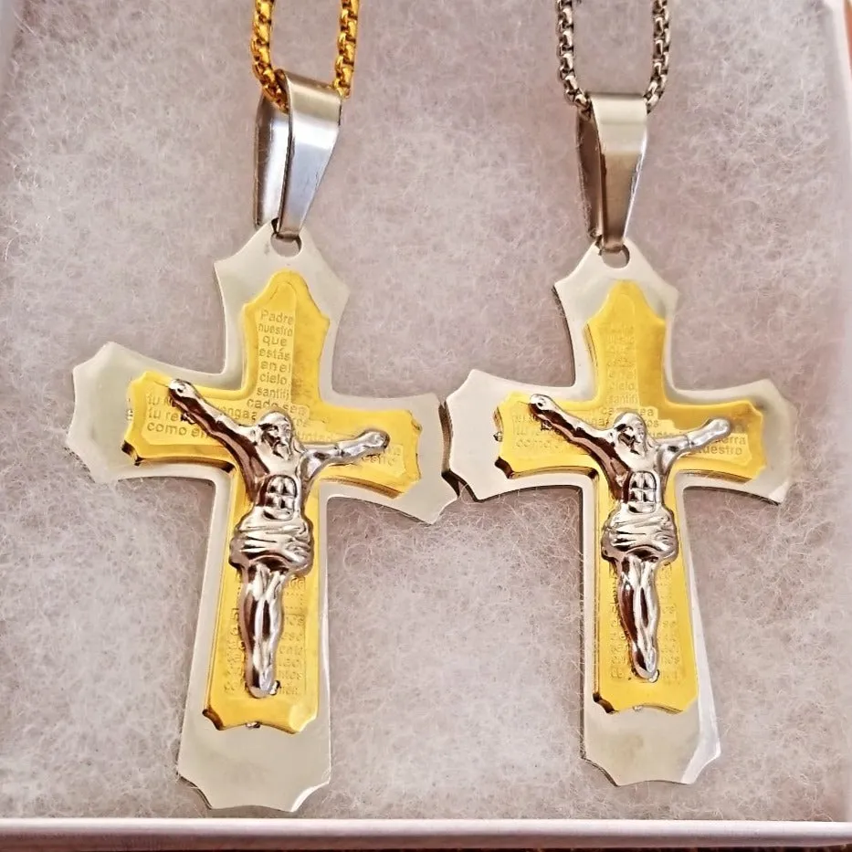 Gold Filled Cross Necklace