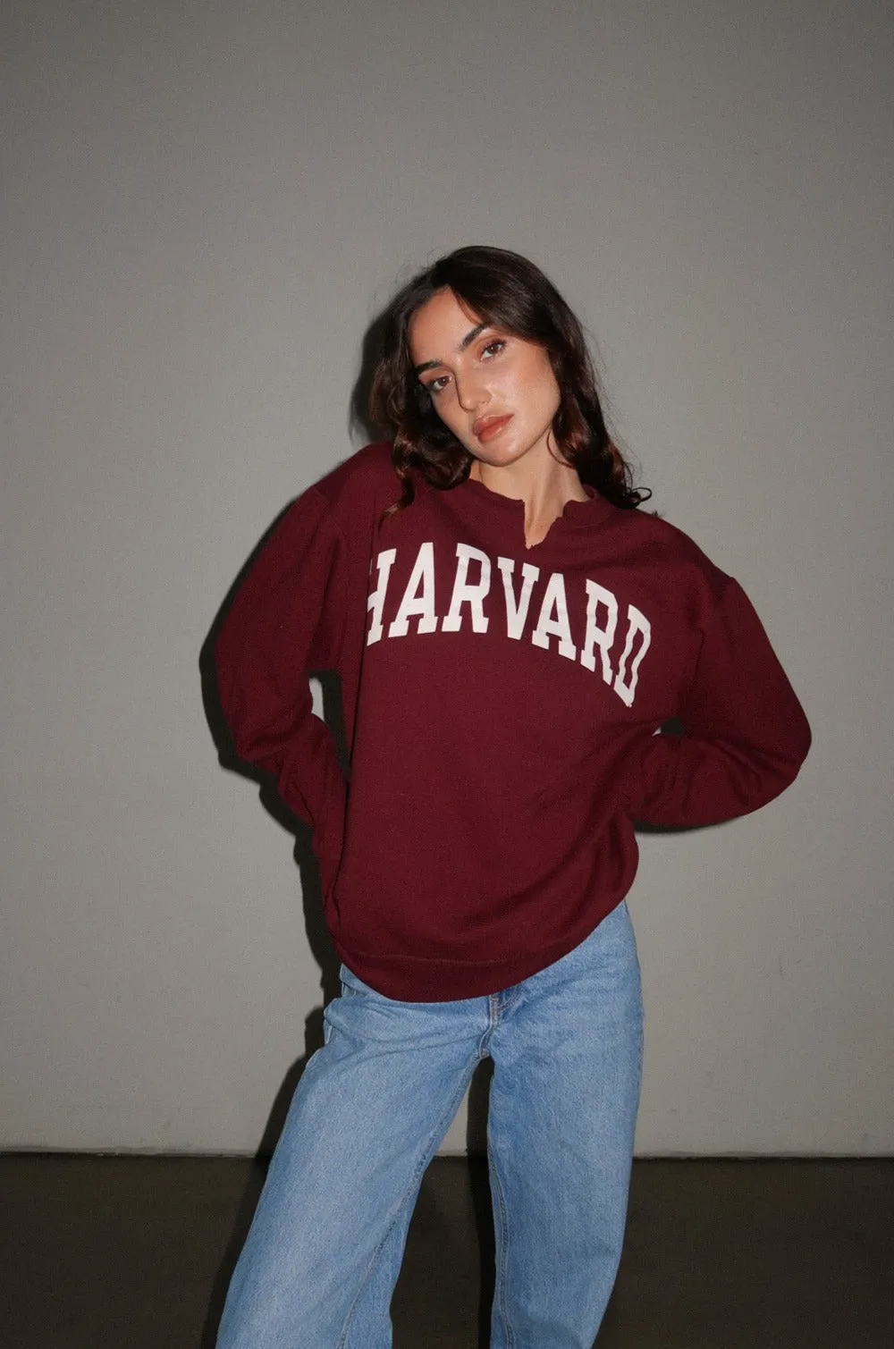 Harvard Sweatshirt by Luna B Vintage