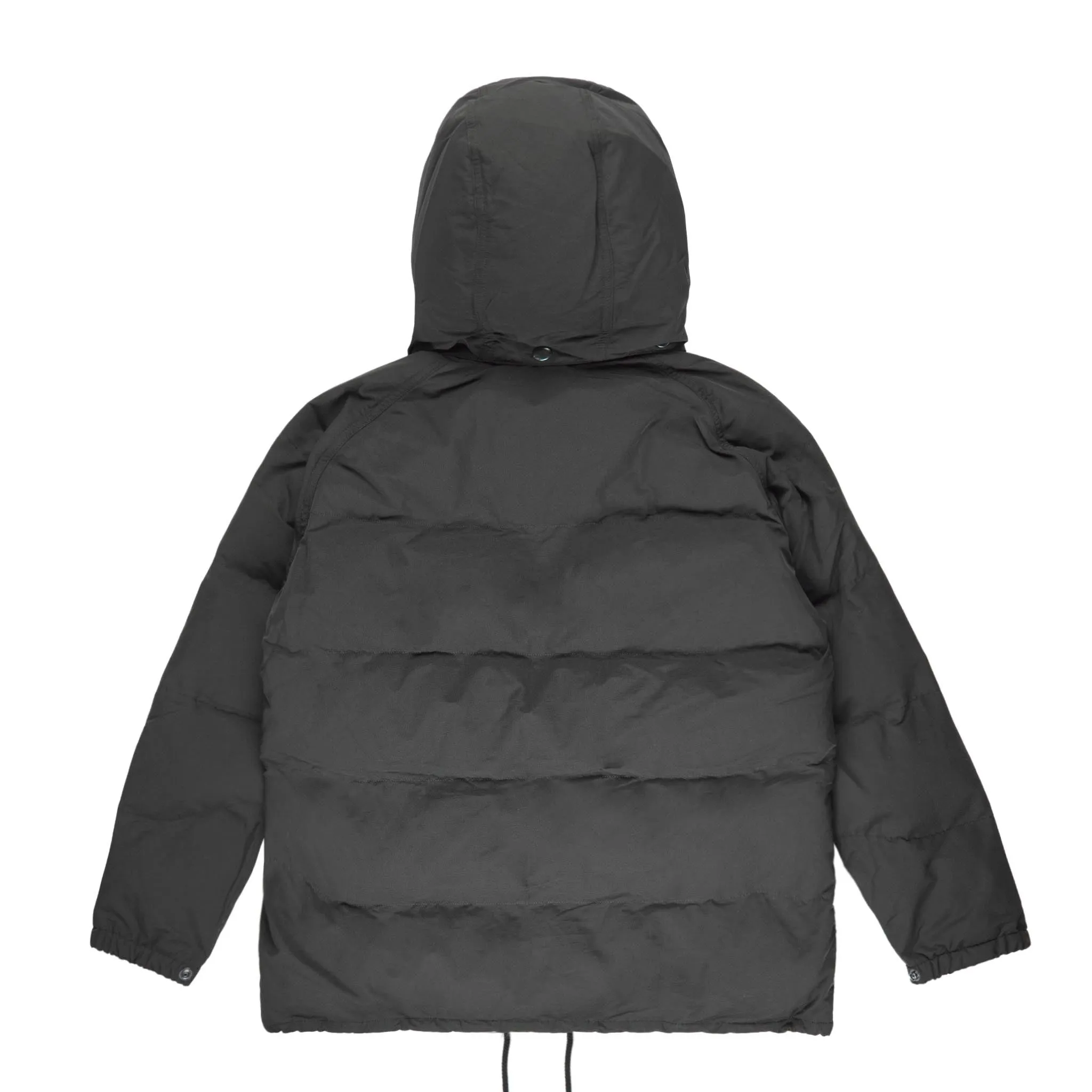 HOMME+ 'ESSENTIAL' Quilted Puffer Jacket Charcoal