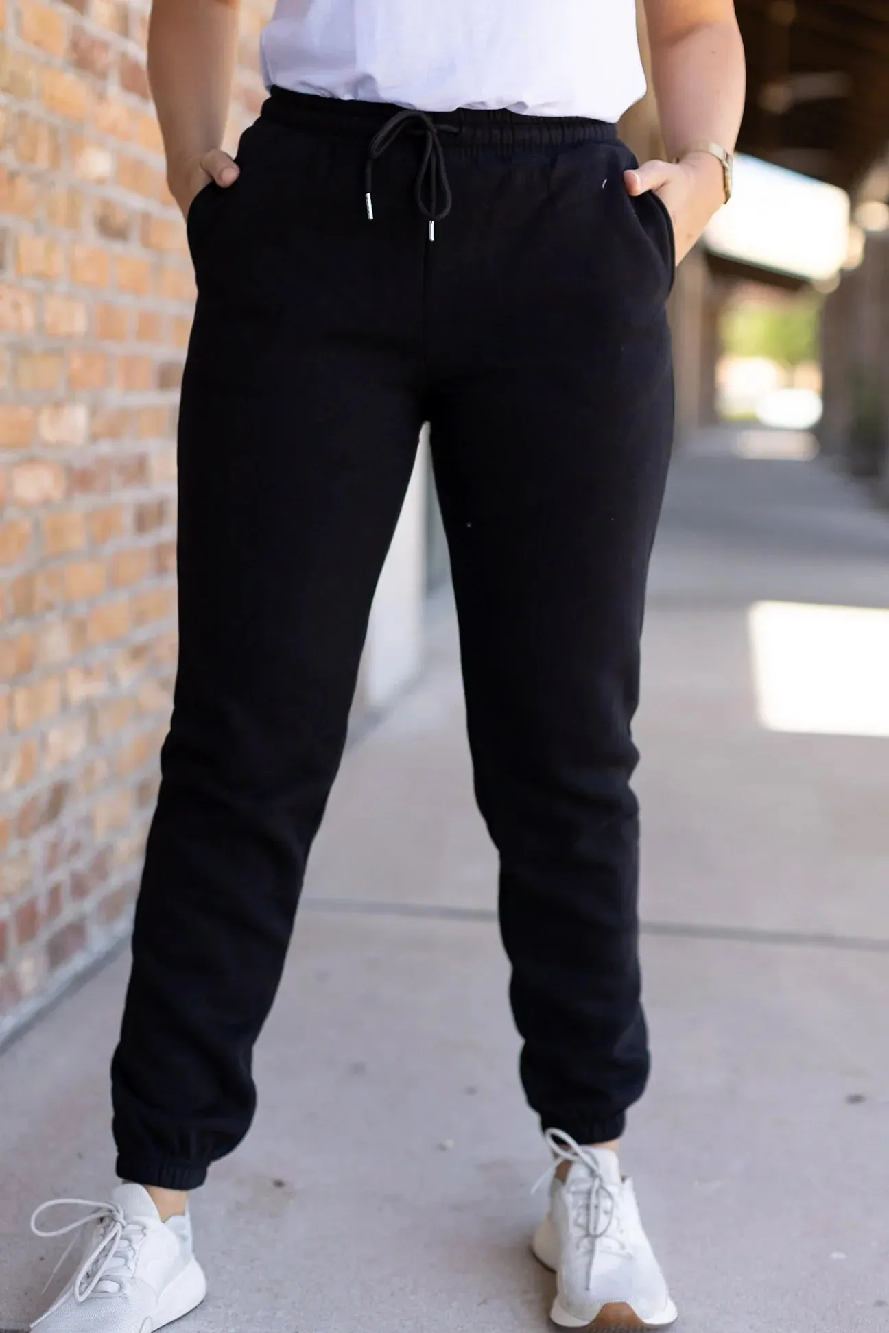 IN STOCK Cozy Joggers - Black