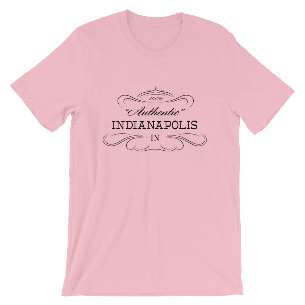 Indiana - Indianapolis IN - Short-Sleeve Unisex T-Shirt - Authentic