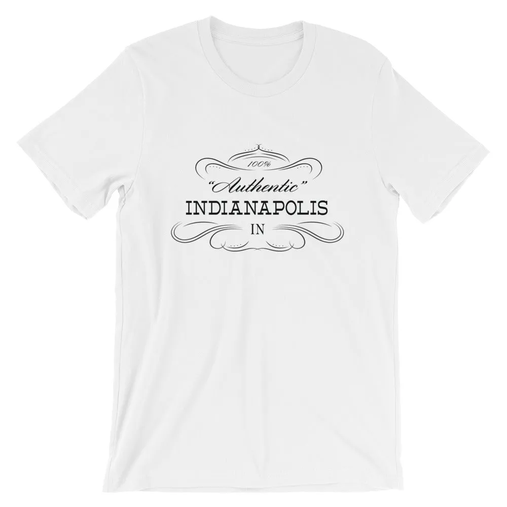 Indiana - Indianapolis IN - Short-Sleeve Unisex T-Shirt - Authentic